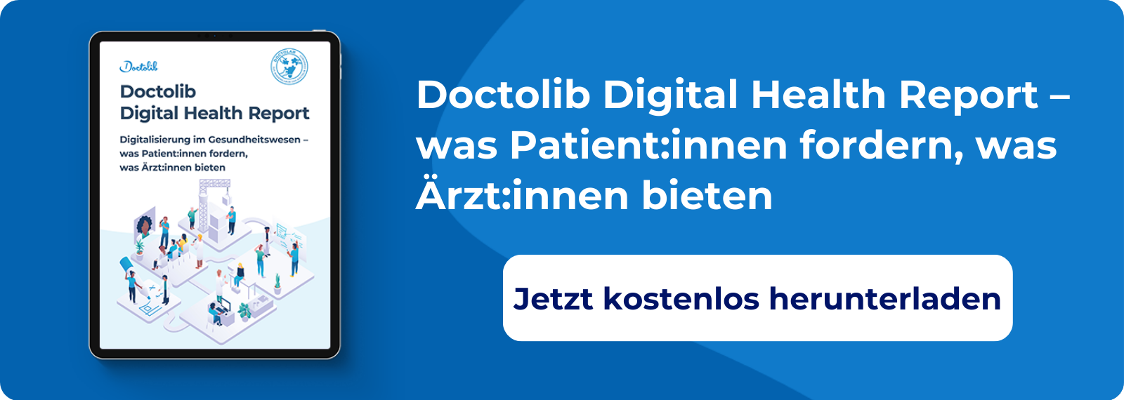 Doctolib Digital Health Report 2023 jetzt herunterladen!