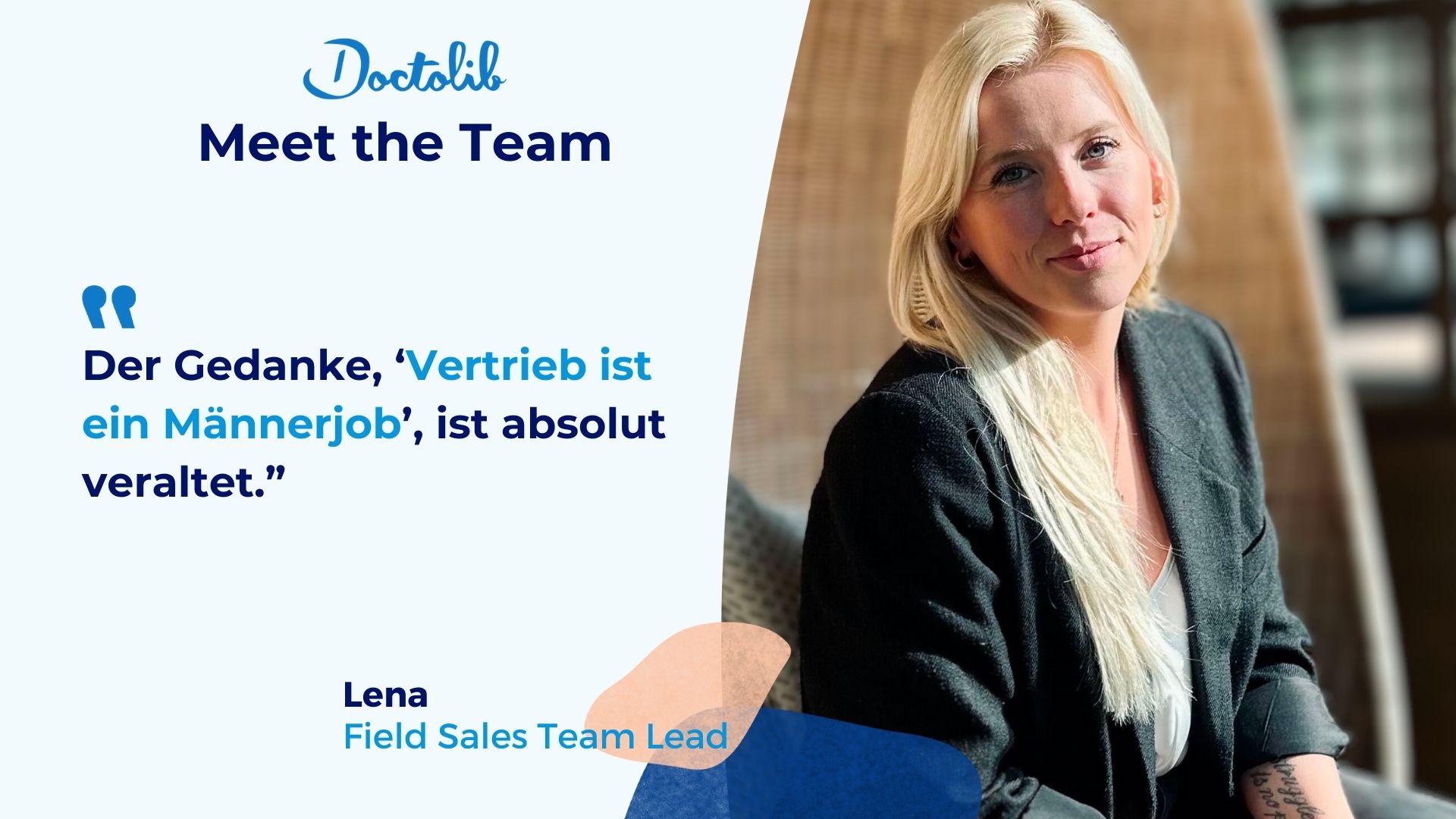Meet the team Lena Careers at Doctolib Deutschland